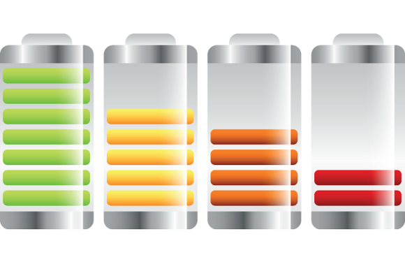 Battery Charging Symbol Colorful Png (white, silver)