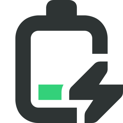 Battery Level 30 Charging Free Png Icon (black, teal)