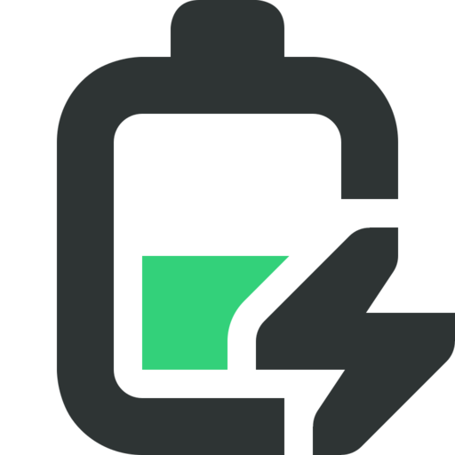 Battery Level 50 Charging Free Png Icon Download (black, teal)