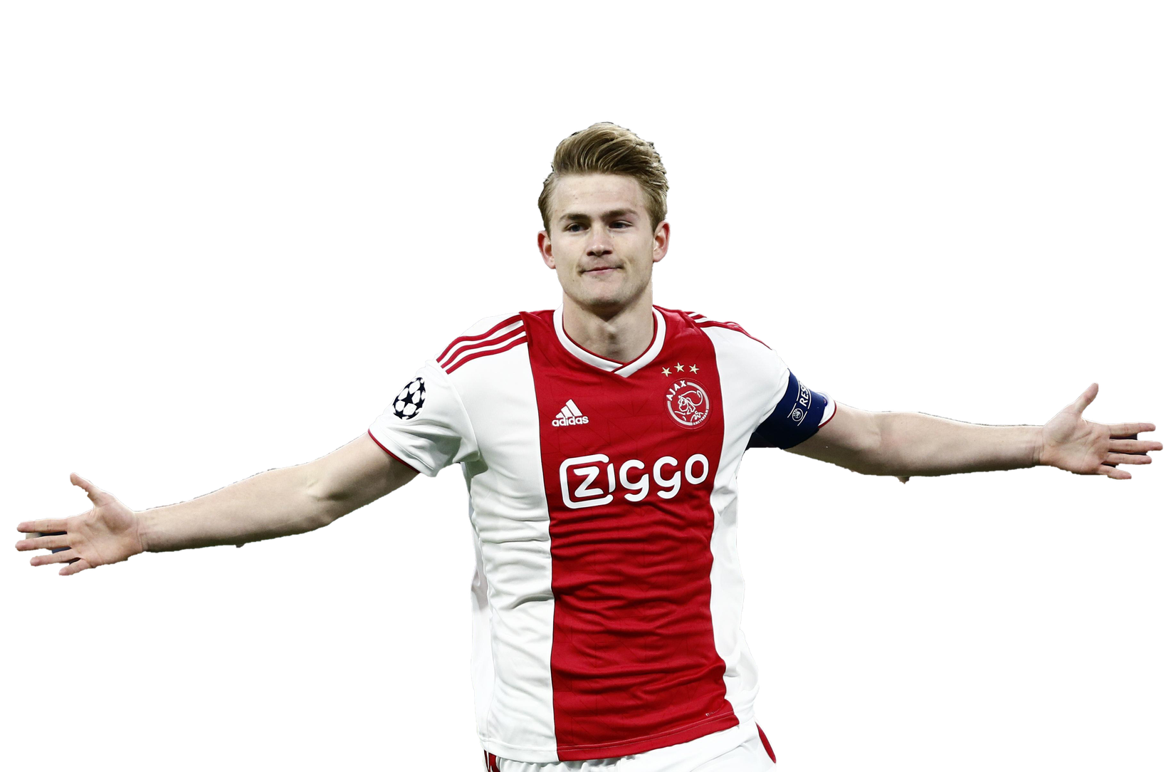 Matthijs De Ligt Png File (white, lavender, black)