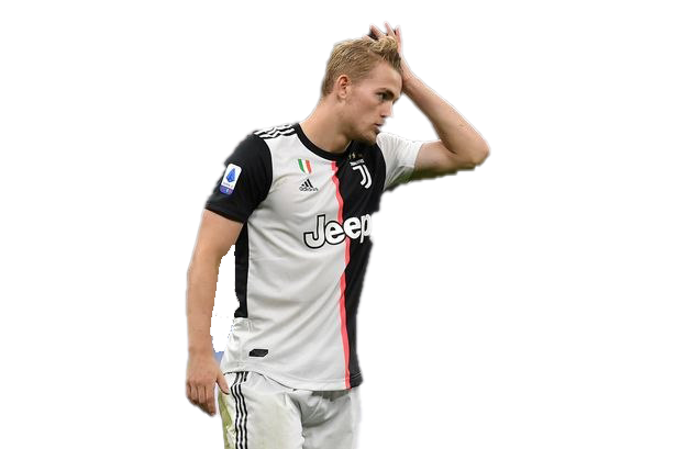 Matthijs De Ligt Png (white, silver, lavender, black)