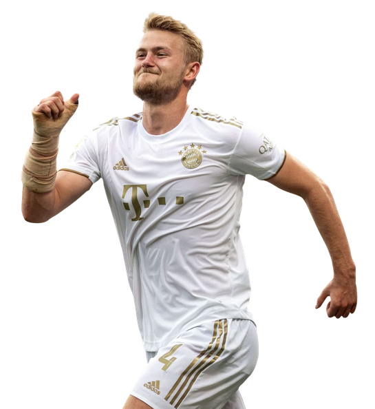 Matthijs De Ligt (black, lavender, white, silver)