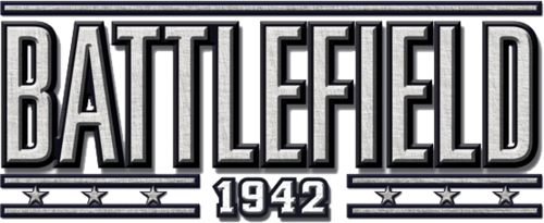 Battlefield 1942 Logo Png File (black, gray, indigo)