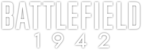 Battlefield 1942 Logo Png Hd (white, black, gray)