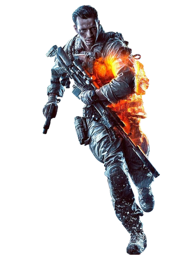 Battlefield Transparent Png (black)