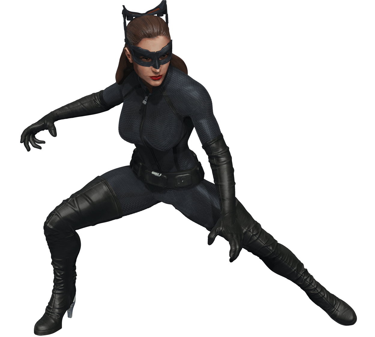 Catwoman Png Transparent Background (black)