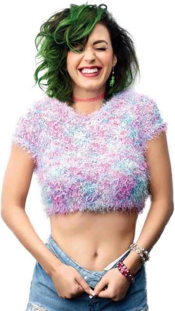 Katy Perry Green Hair Png Photos (black, pink, lavender)