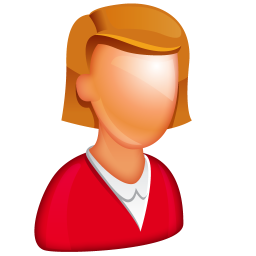 Caucasian Female Head Woman Person Free Nobackground Png Icon Download (red, chocolate, black, salmon)