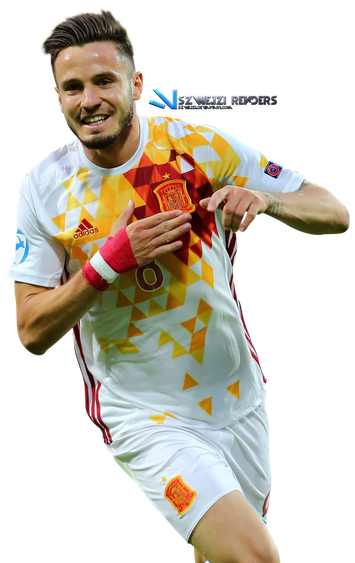 Saul Niguez Png Pic (black, lavender)