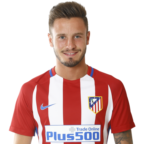 Saul Niguez Png Transparent (black, lavender, white)