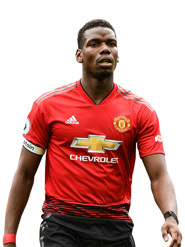 Paul Pogba Manchester United Png Hd (black)