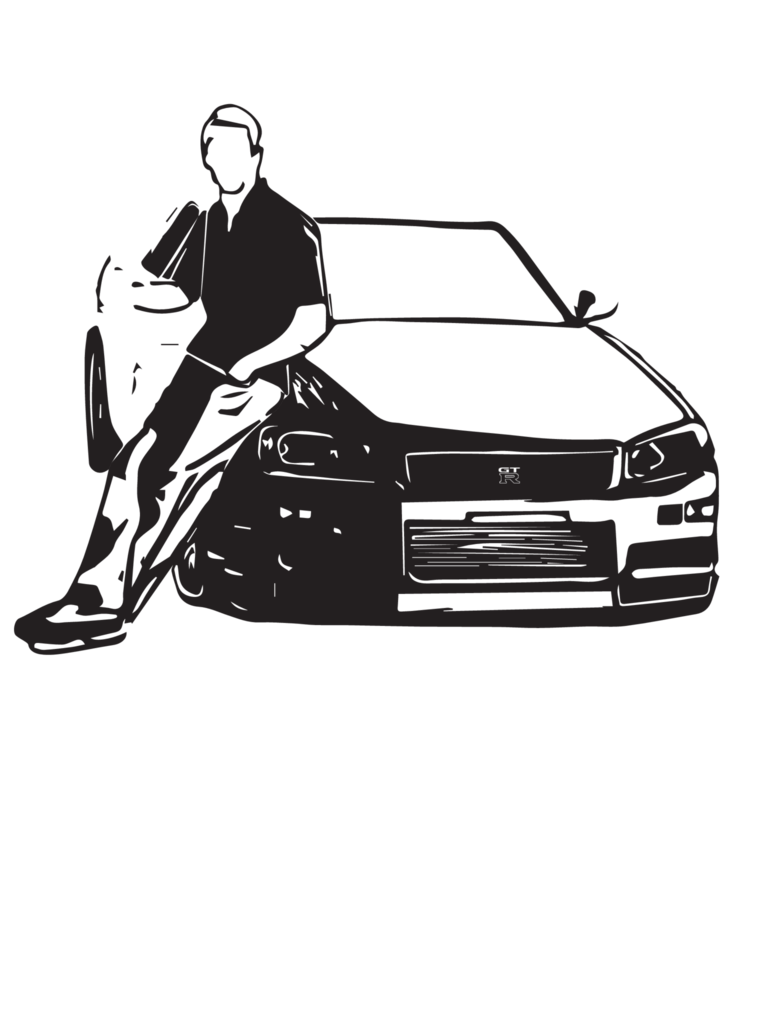 Paul Walker Png Isolated Hd (black)