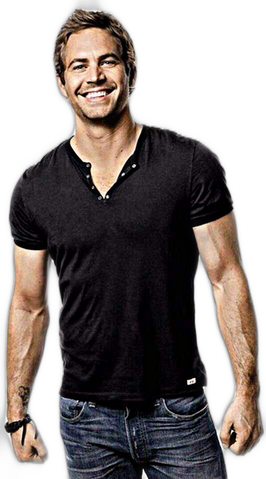 Paul Walker Png Pic (black)