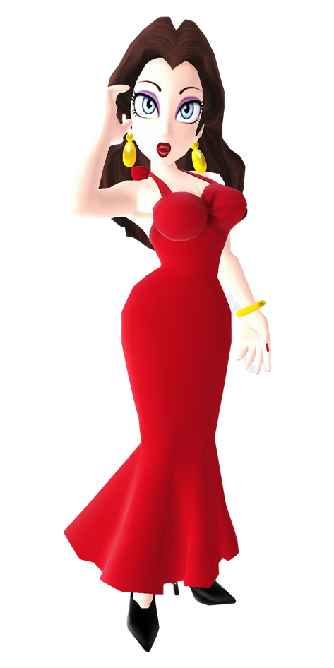 Pauline Png File (red, black, white, maroon)