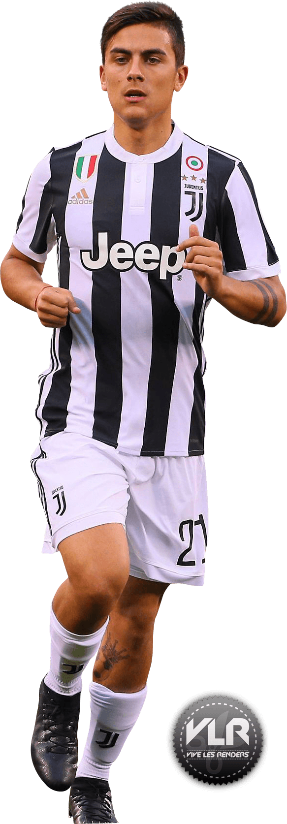 Paulo Dybala Png Clipart (gray)