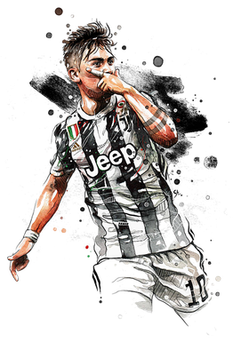 Paulo Dybala Png Hd Isolated (black)