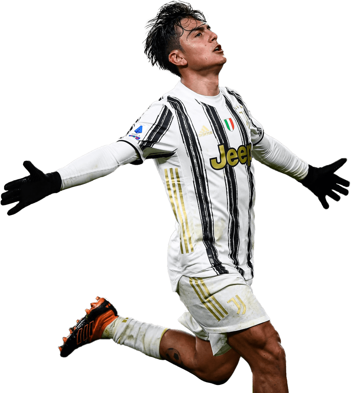 Paulo Dybala Png Isolated Photo (black)