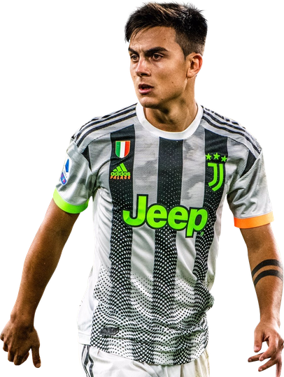 Paulo Dybala Png Isolated Pic (black, white)