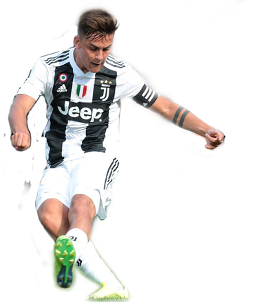 Paulo Dybala Png Transparent (black, white)