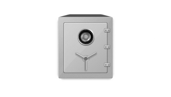 Vault Png Transparent Picture (silver, white)