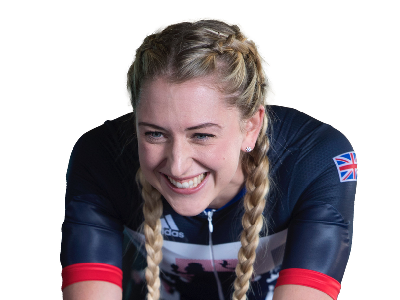 Laura Kenny Olympic Player Png Hd (black)