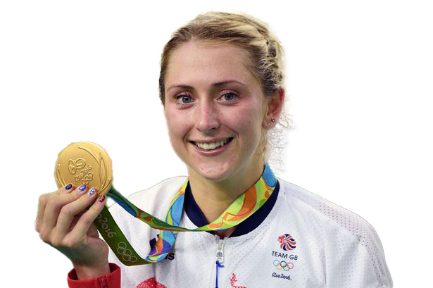 Laura Kenny Olympic Player Png Photos (white, lavender)