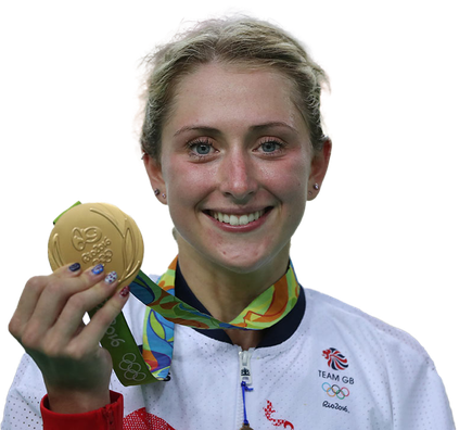 Laura Kenny Olympic Player Png Transparent Image (silver, black)