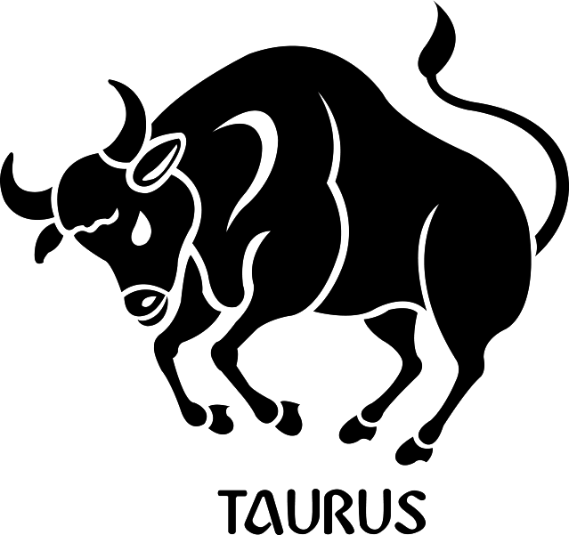 Taurus Png Photo (black, white)