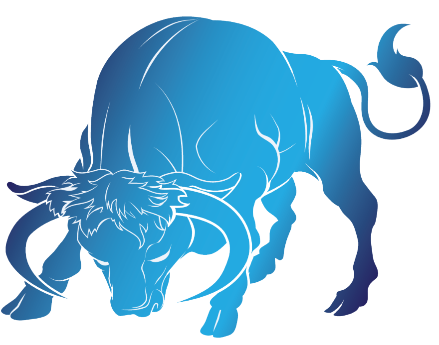 Taurus Png Transparent Image (greenish blue, teal, white)