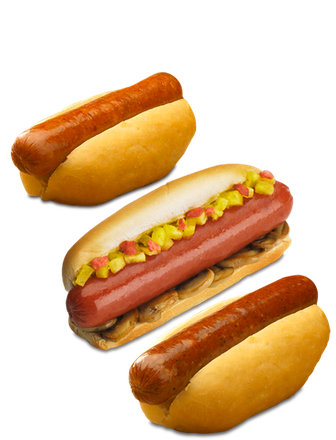 Sausage Sandwich Png Image (black, salmon, chocolate)