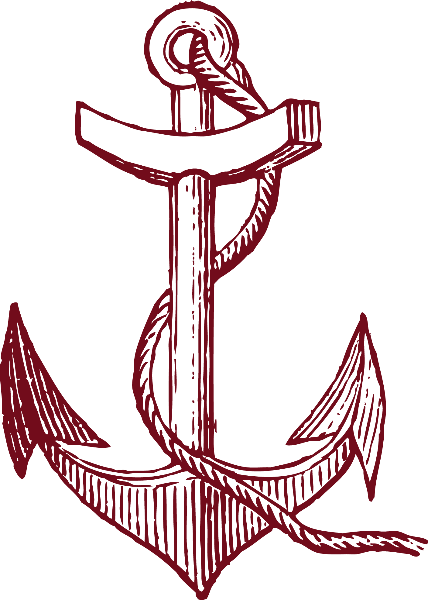 Nautical Anchor Transparent Png (white, silver, gray)