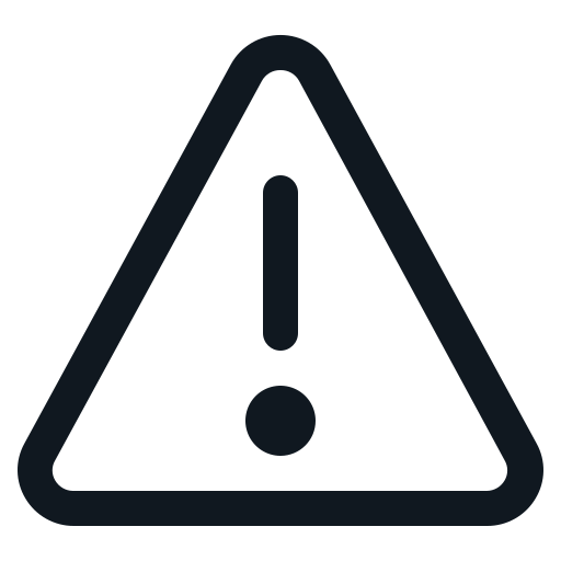 Caution Exclamation Mark Sign Triangle Free Transparent Png Icon Download (black)