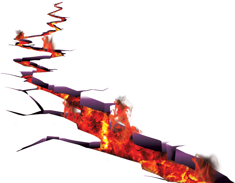 Lava Png Image (black)