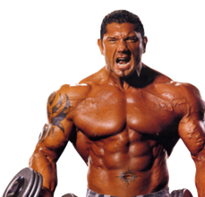 Dave Bautista Png Clipart (black, maroon)