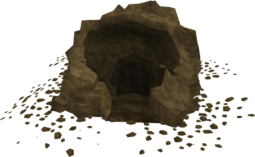 Cave Entrance Png (olive, black, maroon)