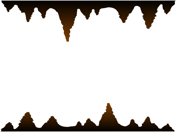 Cave Geology Png Picture (indigo, black, white)