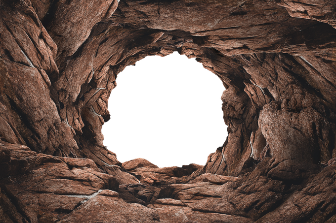 Cave Png (black, maroon)