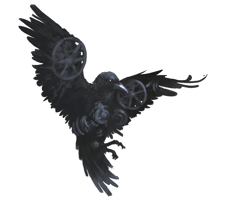 Raven Png Free Download (black, white)