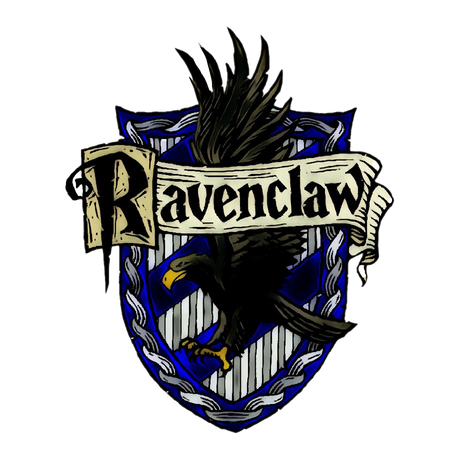 Ravenclaw House Png Transparent Image (black)