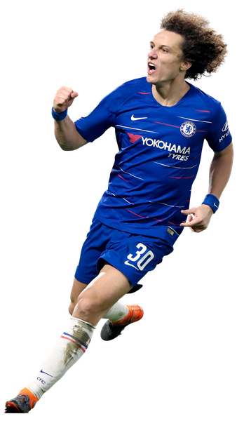 David Luiz Png Pic (black, navy)