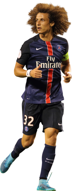 David Luiz Png (black)