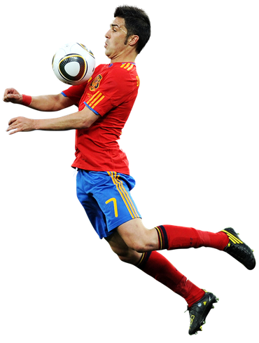 David Villa Png Hd Isolated (black, white)