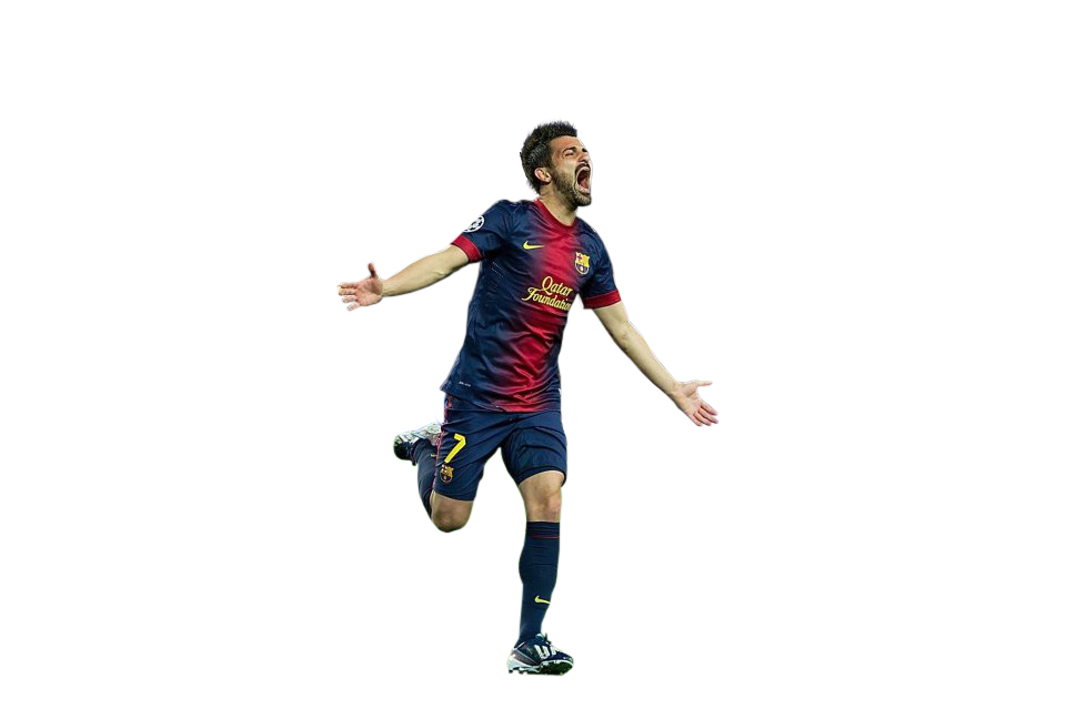 David Villa Png Image (black)