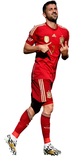 David Villa Png Isolated Hd (black)