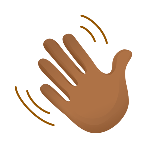 Waving Hand Skin 4 Free Transparent Png Icon Download (black, chocolate)