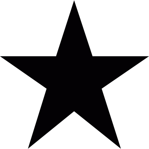 Favourite Star Icon Free Png Icon Download (black)