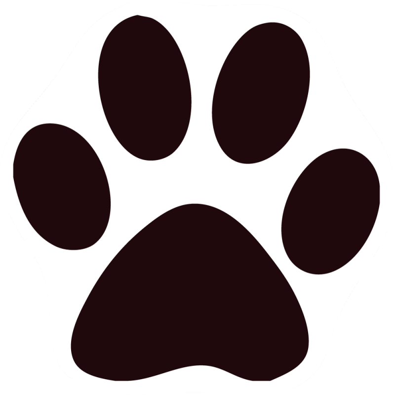 Paw Png Hd Isolated (black, white)