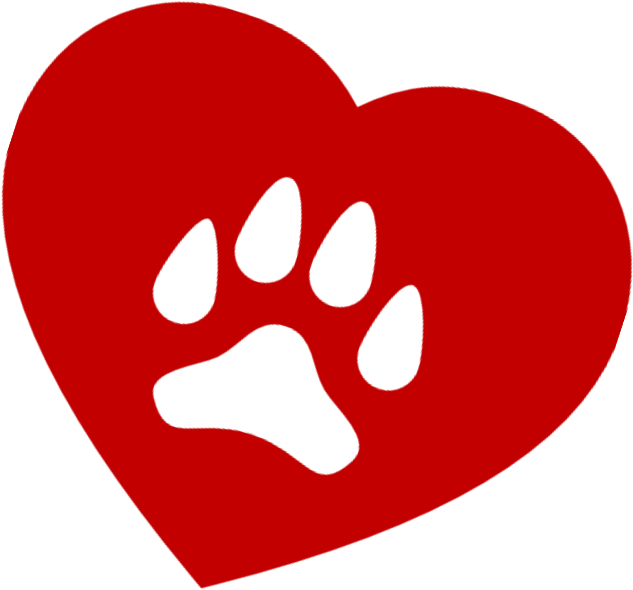 Paw Png Image (red, black)