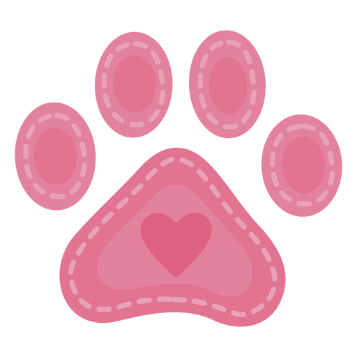 Paw Print Png Hd Isolated (black, salmon)