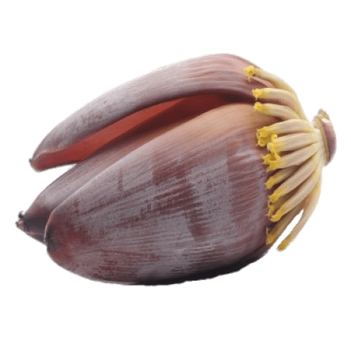 Raw Banana Flower Png Pic (gray)